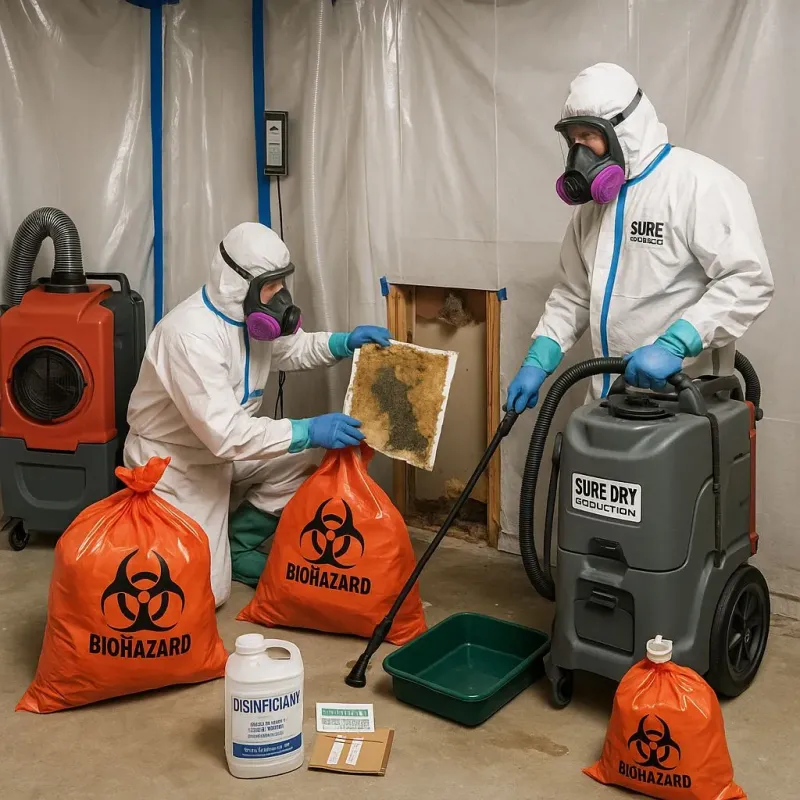 Contaminated Water Handling Protocols process in Neosho County, KS