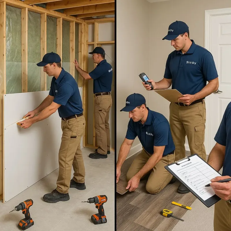 Repairs and Reconstruction process in Neosho County, KS